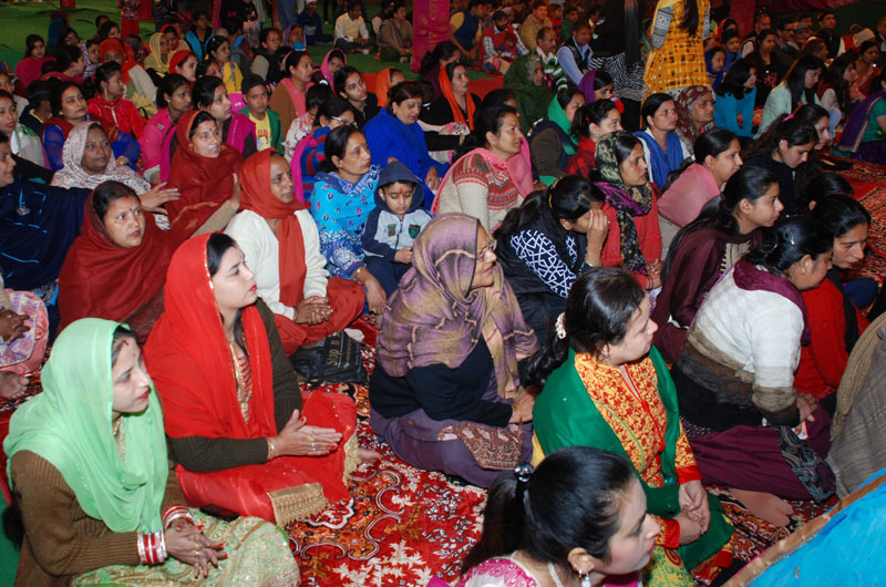 Mata Ki Chowki Spiritually Invigorated the Holy Masses  of Kalka