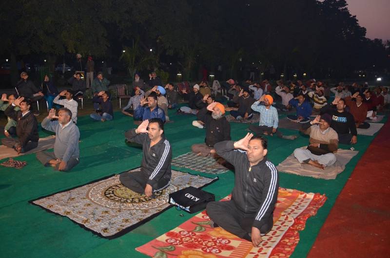 Vilakshan Yog Shivir held at Company Garden in Amritsar