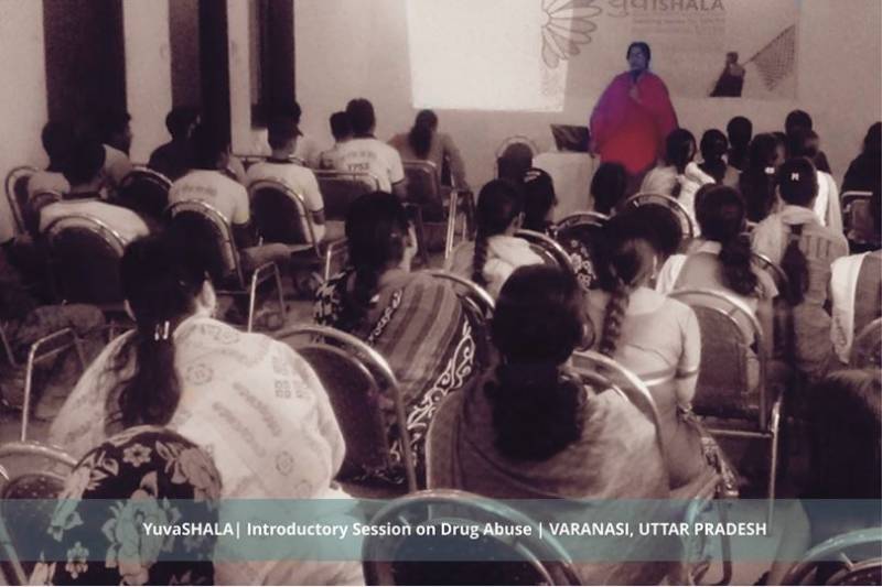 An Introductory session held on the subject of Drug Abuse & its Addiction with the youth of Varanasi, Allahabad & Kanpur in Uttar Pradesh