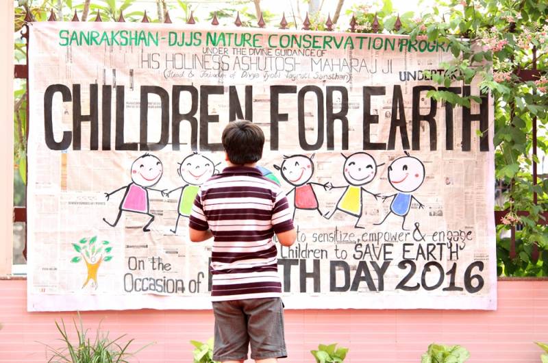 DJJS commemorates EARTH DAY 2016 through nationwide 'Children for Earth' campaign