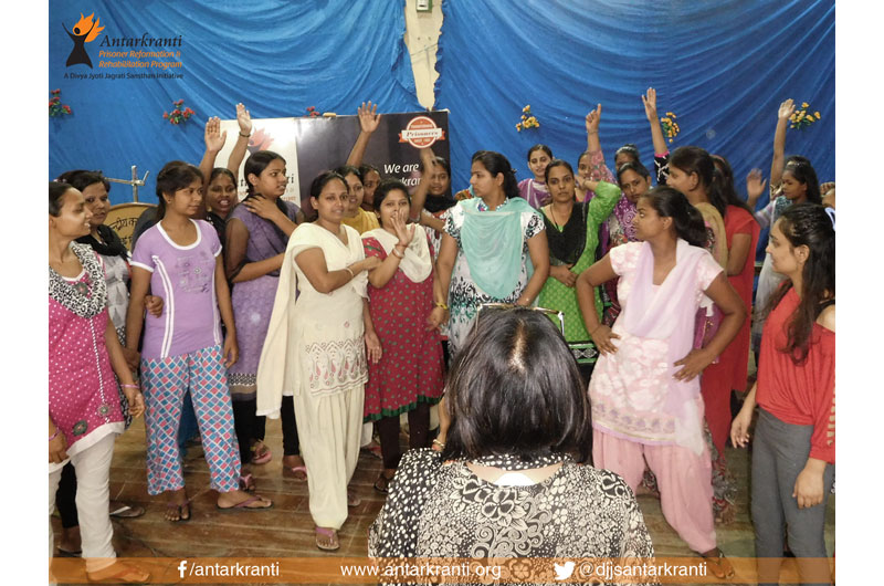 Antarkranti resurrected life skills in Women inmates at Tihar Jail, Delhi