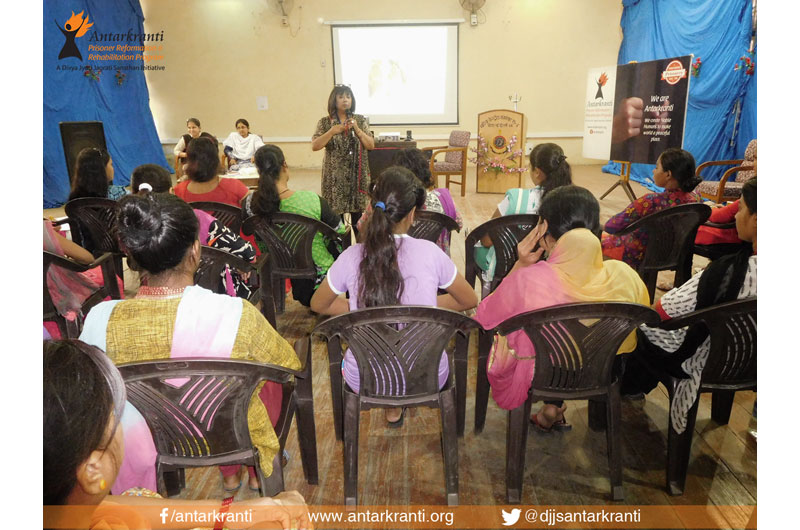 Antarkranti resurrected life skills in Women inmates at Tihar Jail, Delhi