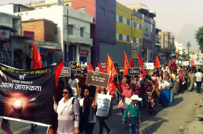 Rally against drug menace in Varanasi, Uttar Pradesh