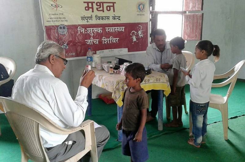 Health camps organised at Sampoorna Vikas Kendra's, Bihar