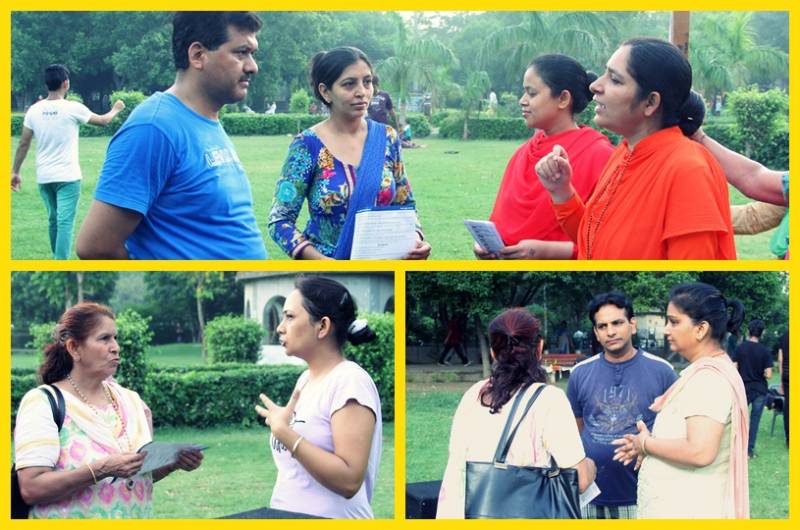 The DJJS Rohini centre covers four communities for generating awareness on 'Smoking Kills'