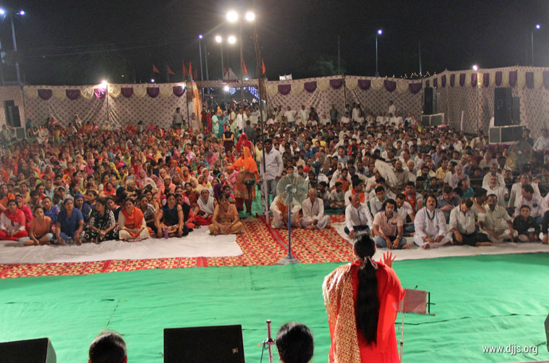 Mata Ki Chowki Invoked Divine Jagrati Amongst Masses at Sonipat, Haryana
