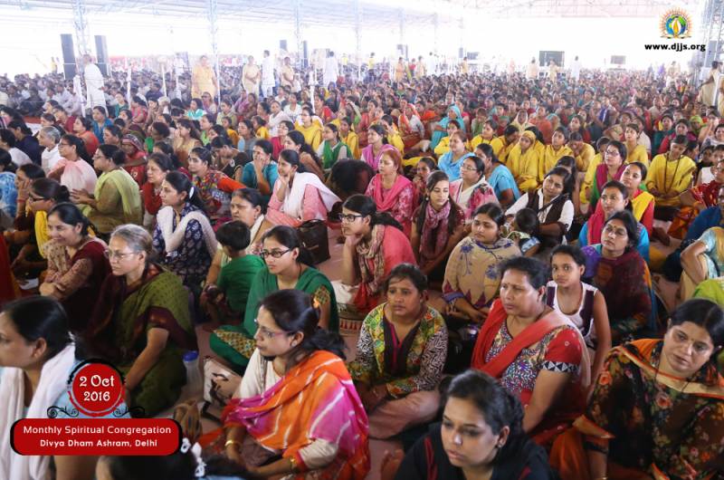 Monthly Spiritual Congregation: Discourses to kindle Eternal Spiritual Values at Divya Dham Ashram, New Delhi