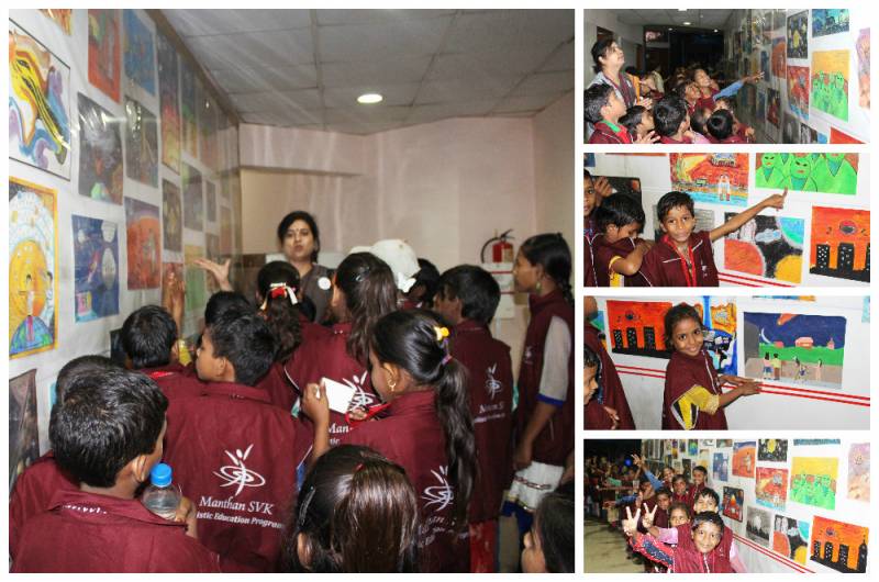 Manthanites from Gurugram visited Nehru Planetarium with SAPIENT CSR team