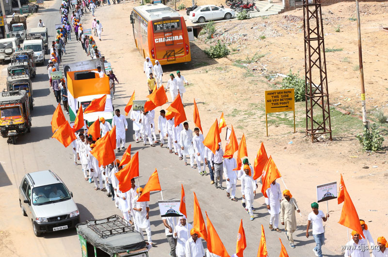 Rally at Suratgarh to Kindle Patriotism and Love for the Motherland Amongst the Masses