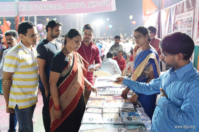 DJJS Marked its Spiritual Presence through a Stall at Ramayan Mela, Hyderabad, Telangana