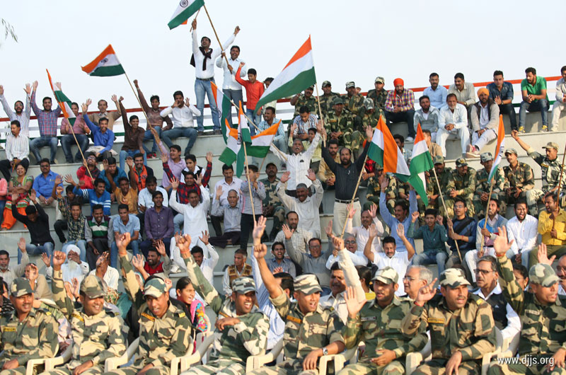 DJJS Infused 'Rashtra Aradhan' Amongst Soldiers at Indo-Pak Border, Fazilka, Punjab