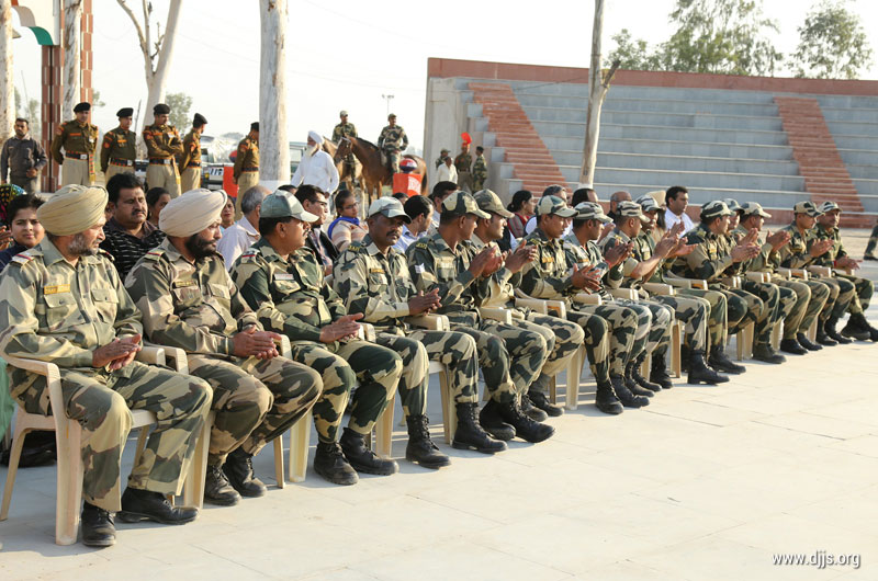 DJJS Infused 'Rashtra Aradhan' Amongst Soldiers at Indo-Pak Border, Fazilka, Punjab