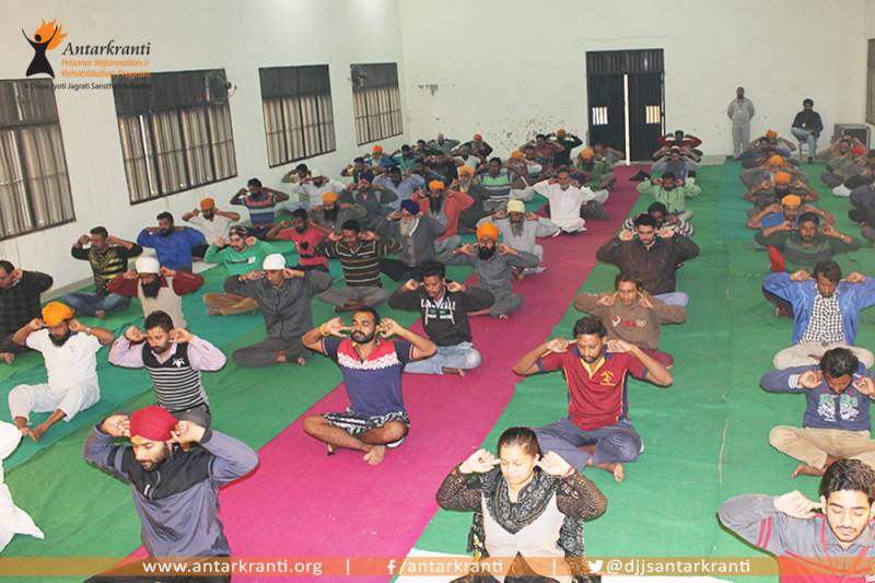 Yoga & Dhyan Camp Organized @ Central Jail - Amritsar, Punjab