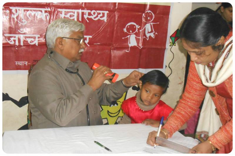 Eye Check-up Camp @ Manthan SVK, Dwarka, New Delhi