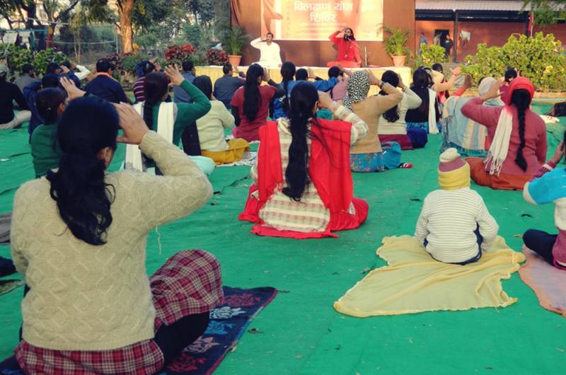 DJJS Rudrapur, Uttrakhand organizes 'Vilakshan Yog Shivirs'