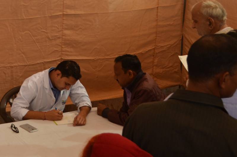 DJJS Gurugram organized One day 'General Health check-up Camp'