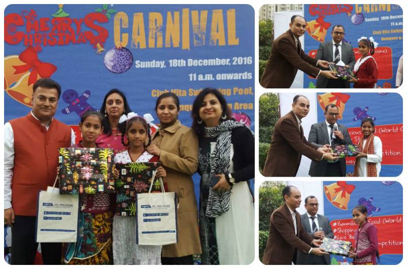 Manthanites participated in Christmas Carnival organized by DLF Gurugram, Haryana