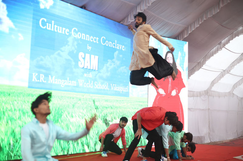 Culture Connect Conclave by SAM with KR Mangalam World School, Vikaspuri, Delhi