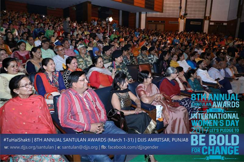 DJJS Amritsar joins the league to reward women with 8th Annual Santulan Awards, commemorates International Women’s Day (IWD) 2017