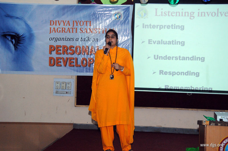 DJJS Conducted an Educational Lecture on Personality & Holistic Development