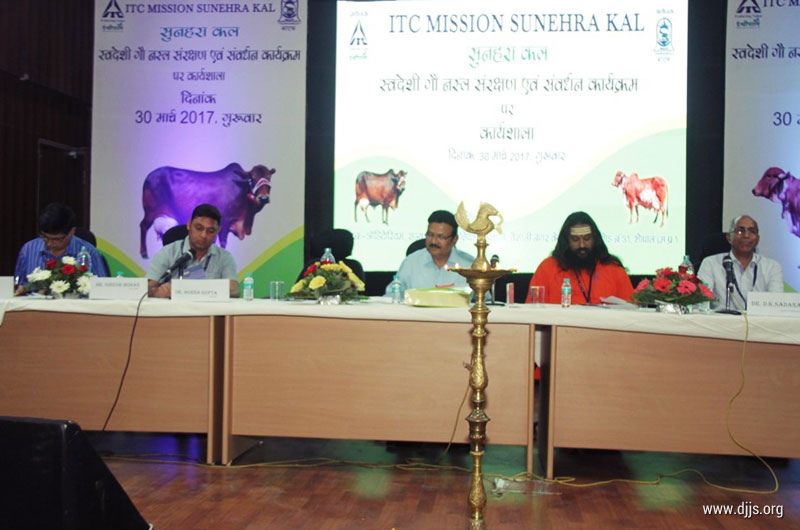 DJJS’s Kamdhenu Emphasized on Breeding Techniques at a Workshop in Bhopal, Madhya Pradesh