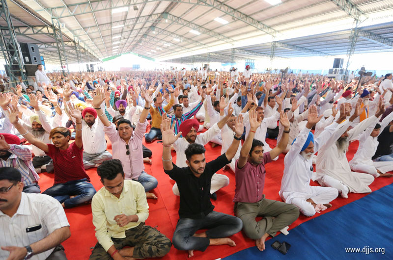 Monthly Spiritual Congregation Unfolded Doctrine of Spirituality at Nurmahal Ashram, Punjab