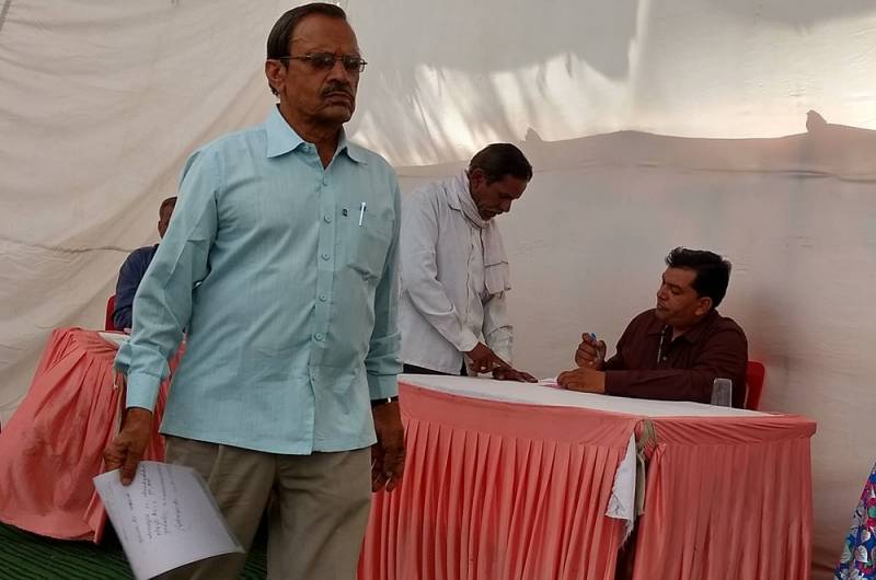 Plethora of patients flock in during ‘निःशुल्क आयुर्वेदिक स्वास्थ्य एवं चिकित्सा शिविर’ held at Obedullaganj, Madhya Pradesh