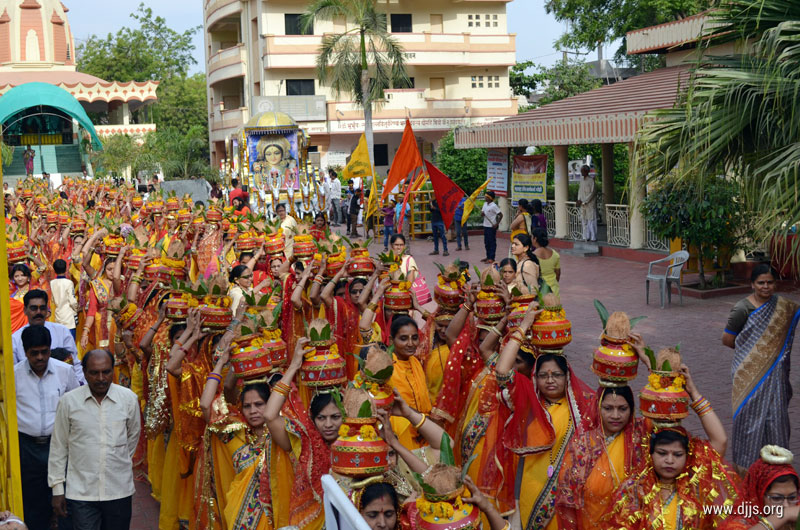 The Elysian Discourse of Shrimad Devi Bhagwat Katha in Nagpur, Maharashtra Initiates Devotees to Know the Shakti Within, an Epitome of Spiritual Liberation