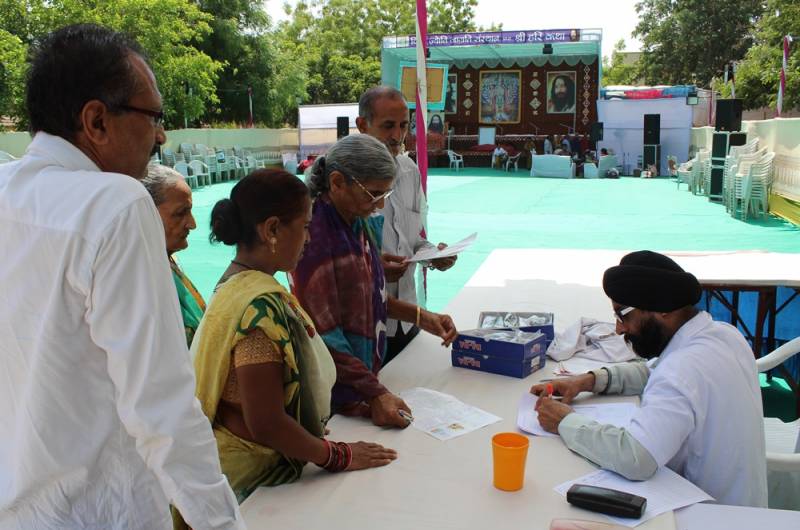 DJJS Ahmedabad organized Free Eye Checkup Camp