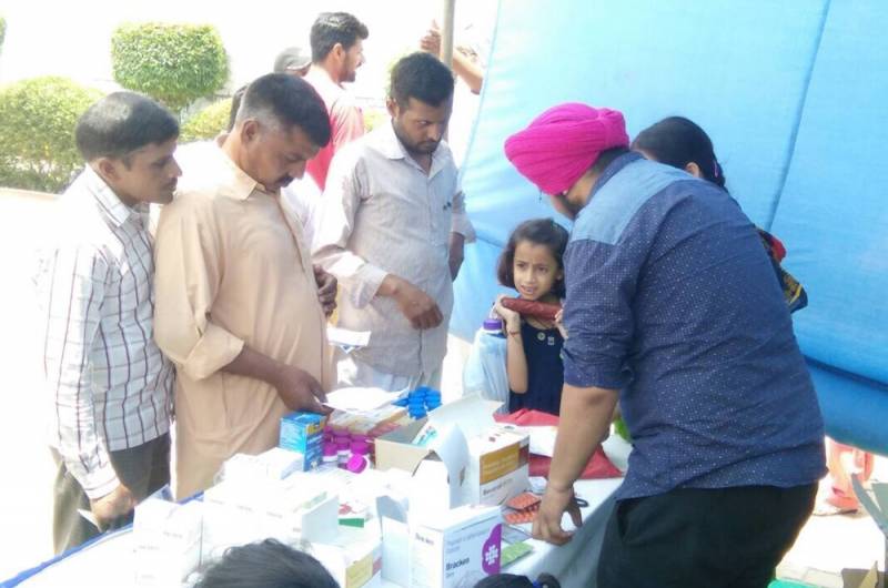 ‘General Health Check-up Camp’ healed patients in multitudes at Bidhipur Ashram, Jalandhar