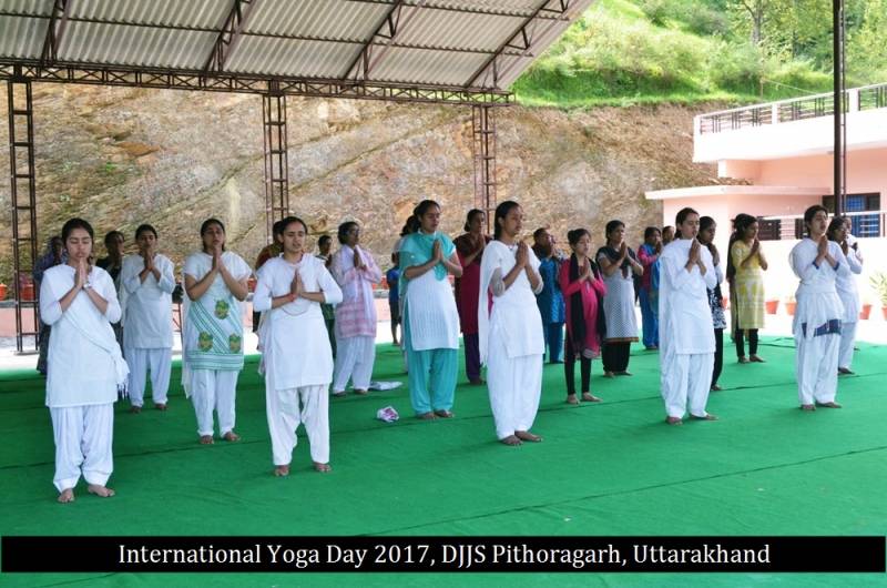 DJJS Celebrated International Yoga Day 2017 by Organizing Nationwide 'Vilakshan Yog' Camps
