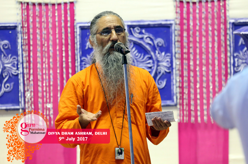 Monthly Spiritual Congregation Laden with the Colours of Guru-Bhakti on Guru-Puja at Delhi