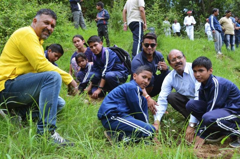 DJJS Pithoragarh hosts the launch of Government initiated month long district- wide tree plantation campaign