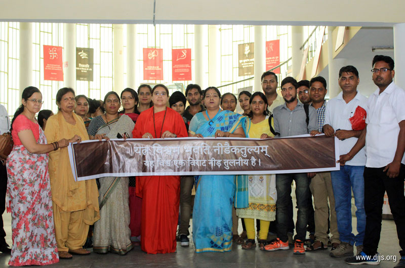'Spirituality in History' Workshop Spreading the Awareness about Cultural & Spiritual Heritage of India in Chaudhary Charan Singh University, Meerut