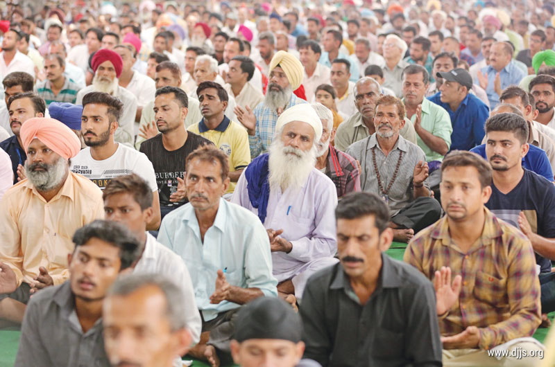 Nuances of Sewa Reiterated in the Theme 'Hey Sadhko' at Monthly Spiritual Congregation Nurmahal, Punjab