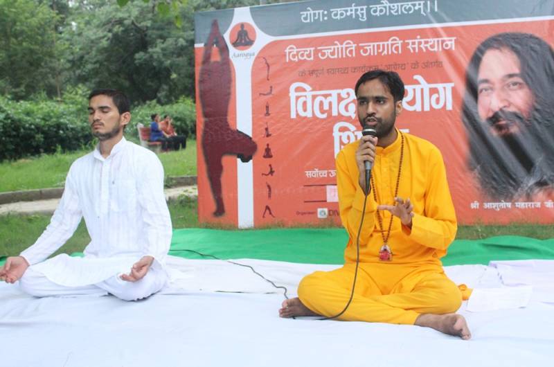 DJJS Delhi organized 'Vilakshan Yog Shivir' in Nehru Place