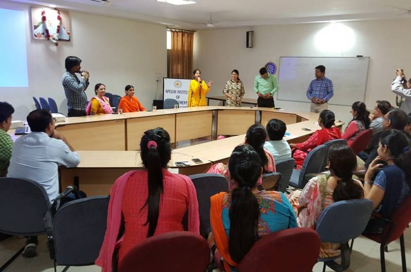 Bodh, DJJS organized a “TALK with Teachers” about drug abuse at APJ College, Jalandhar