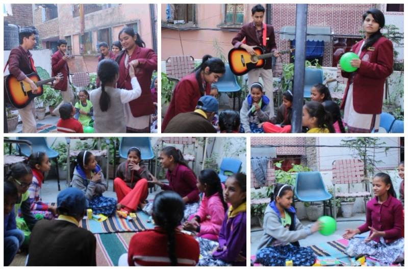 Together we can- Interact Club, DAV School, Rohini, New Delhi visits Manthan SVK