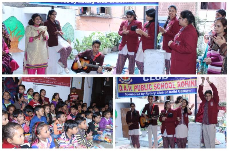Together we can- Interact Club, DAV School, Rohini, New Delhi visits Manthan SVK