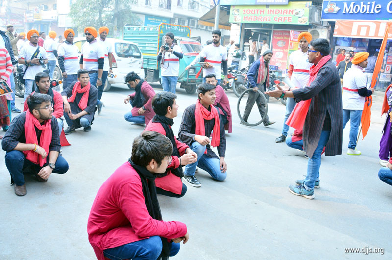 Clarion Call for Brahm Gyan: Peace Rally by DJJS’s Youth Volunteers, East Delhi