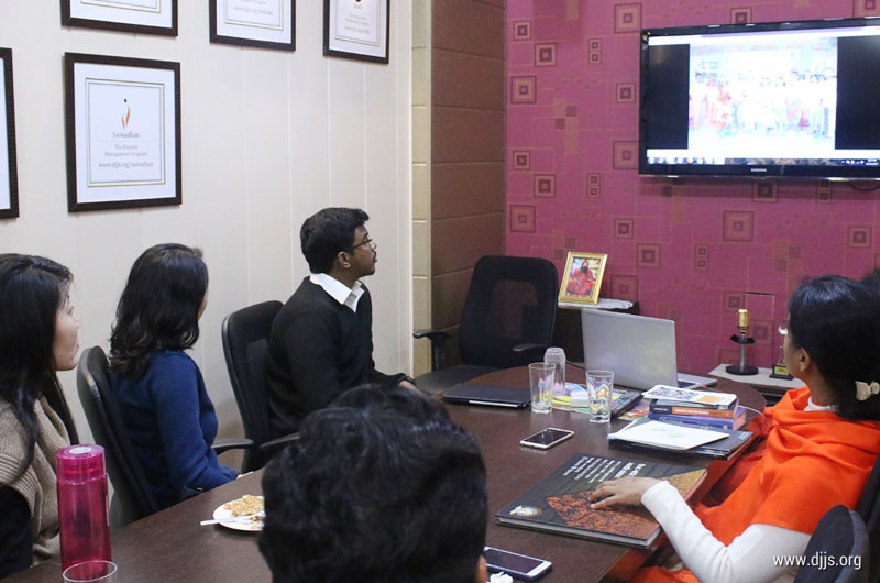 South Korean Delegates from HWPL visited Head Office, DJJS, Delhi