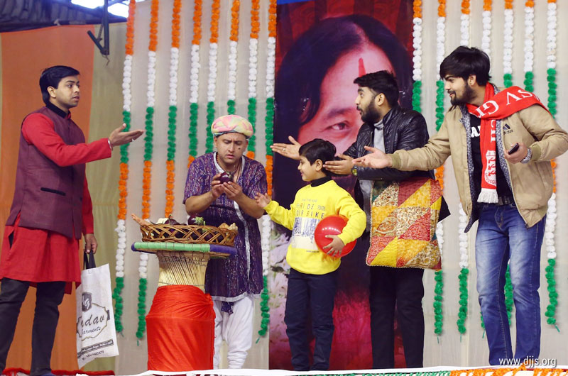 Republic Day Celebrations with DJJS 'Srijan Senanis' at Divya Dham Ashram, New Delhi