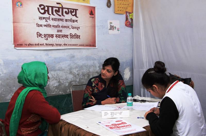 Throng of patients swarmed in during One day 'Multi-Specialty Medical Camp' held in Dehradun