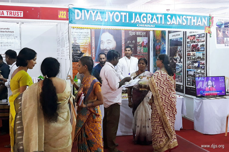 DJJS became the Gateway to Spirituality through 9th Hindu Spiritual & Service Fair 2018 in Chennai, Tamil Nadu