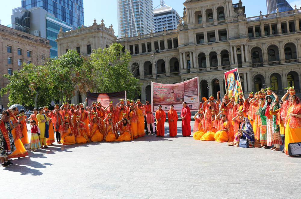 A Peace March for Harmonious World on the Occasion of Indian New Year in Brisbane, Australia