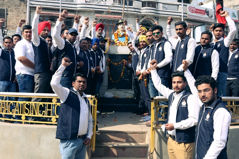 Martyrdom day of Bhagat Singh, Rajguru, Sukhdev sees rich tributes through BIKE RALLY