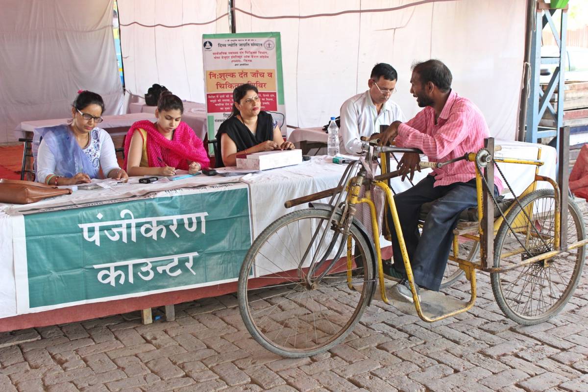DJJS and PGIDS, Rohtak joined hands to provide respite to dental problems of rural populace