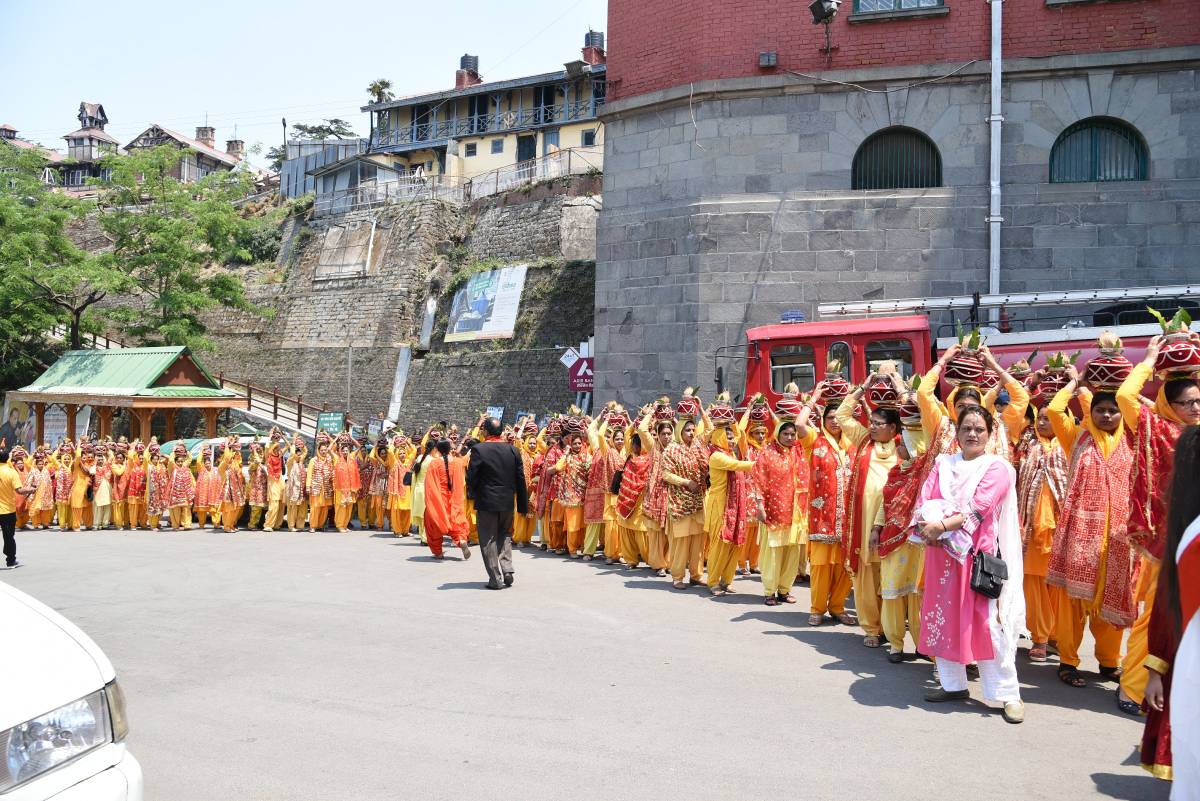 Shri Ram Katha Showered Blissful Rays of Knowledge over Disciples from Shimla, Himachal Pradesh