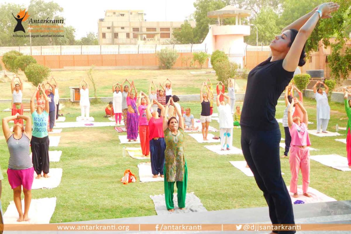 20 Days Yoga Training Session and International Yog Day celebrated in Women Jail, Tihar Prisons