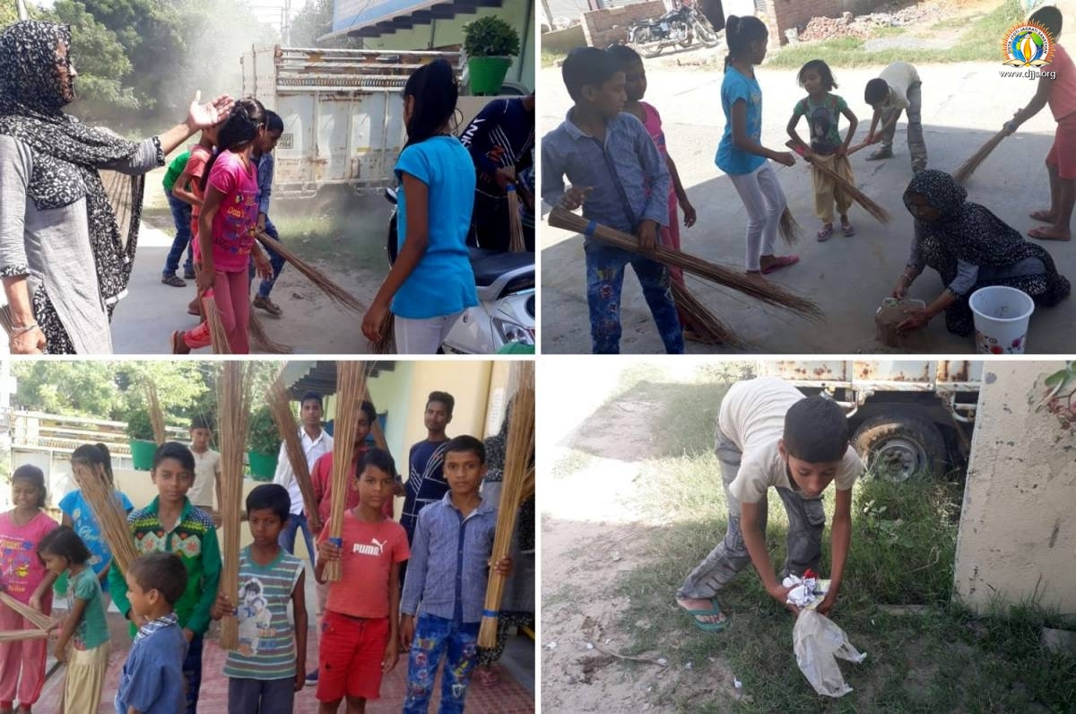 Clean India Mission carried forward @ Manthan SVK centers